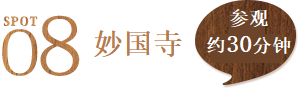 景点8 妙国寺 参观约30分钟